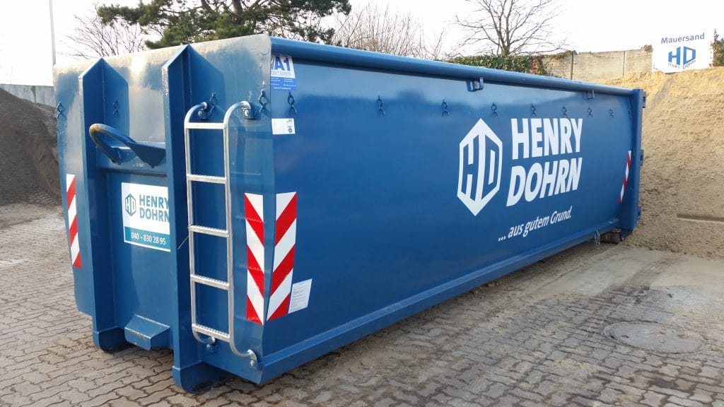 Henry Dohrn Container – Ihr zuverlässiger Partner für Baustoffe und Abfallentsorgung in Hamburg