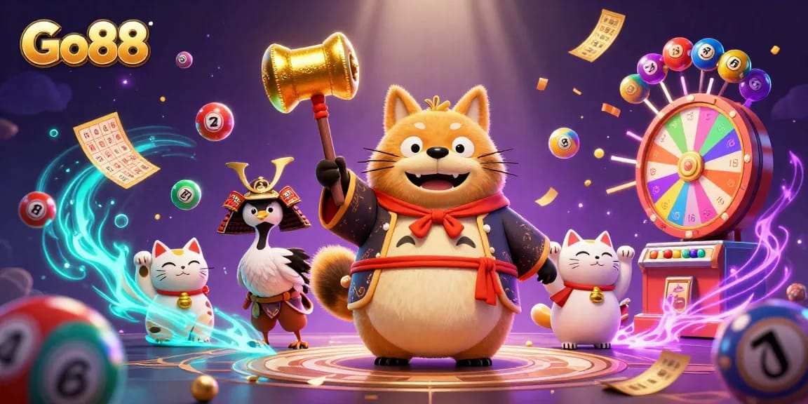 Play exciting games at Go88 with cheerful characters and dynamic casino elements.
